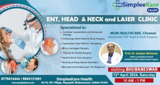 Experience Expert ENT Care: Dr. Sanjeev Mohanty at Simpleekare Health Bhubaneswar