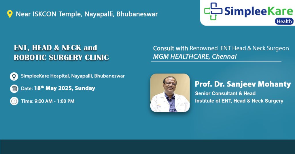 ENT SPECIALIST DR SANJEEV MOHANTY VISITING BHUBANESWAR