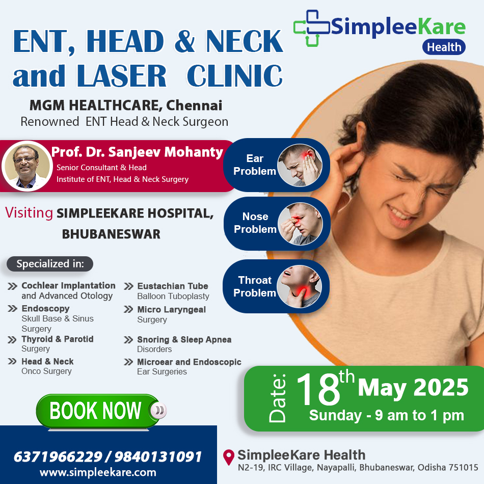Ent surgeon dr sanjeev Mohanty in bhubaneswar
