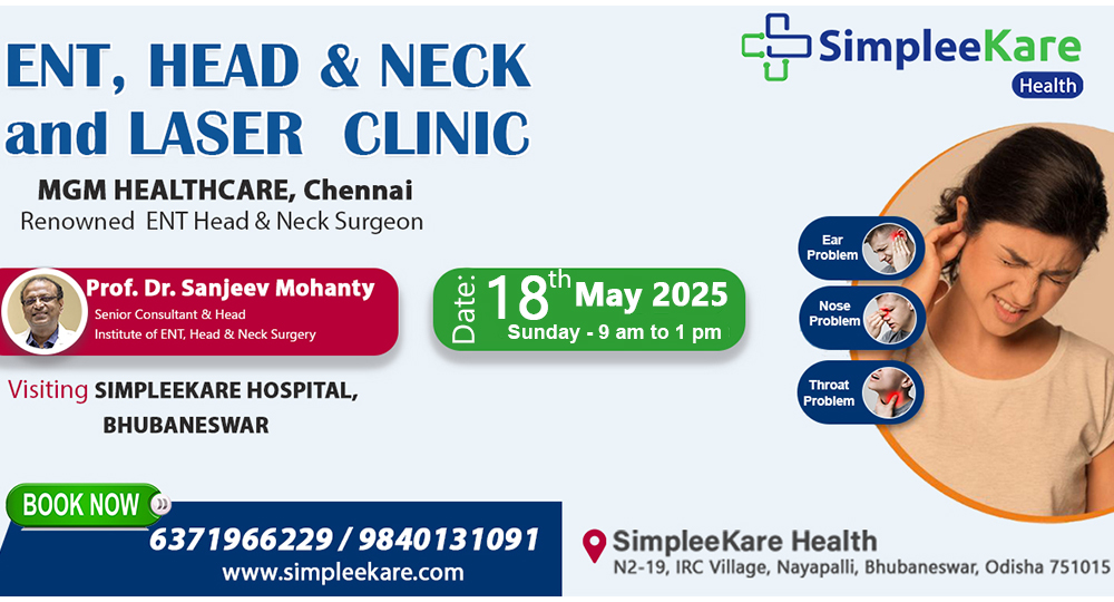 Ent doctor Dr Sanjeev Mohanty in Bhubaneswar