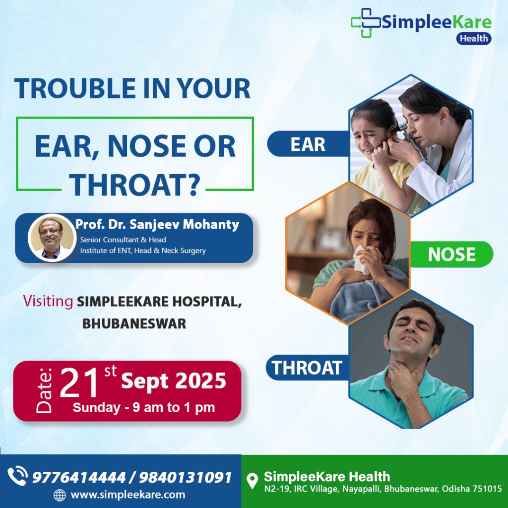 Ent specialist dr sanjeev Mohanty in bhubaneswar