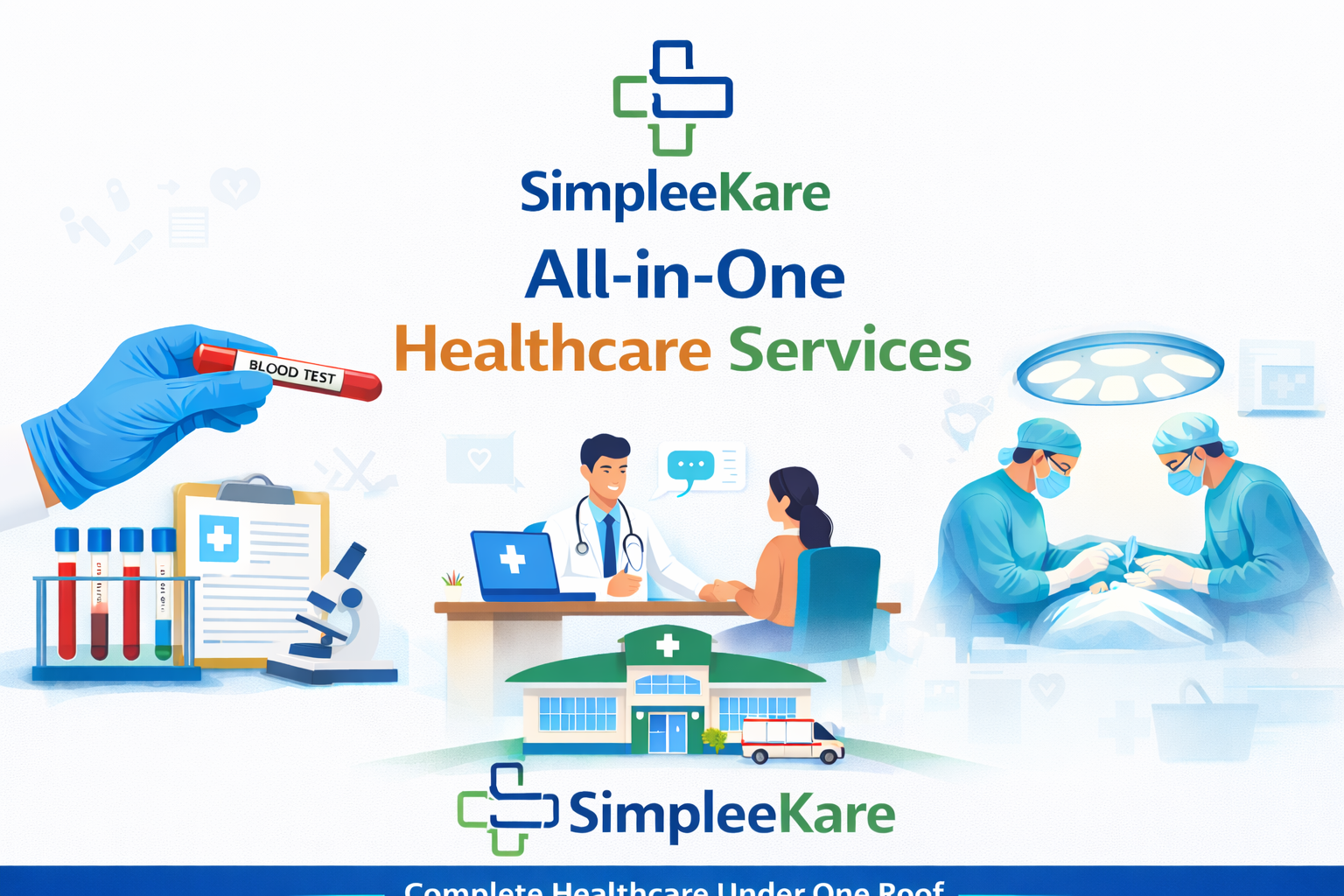 Get Lab Tests, Doctor Consultation & Surgery Under One Roof – SimpleeKare Health